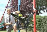 Backyard Inventor Adds A Propeller To His Giant 360 Swing